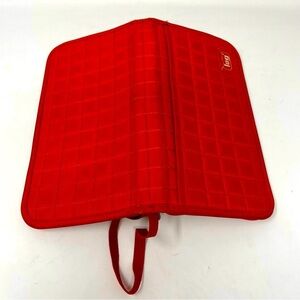 Vintage Lug orange wallet